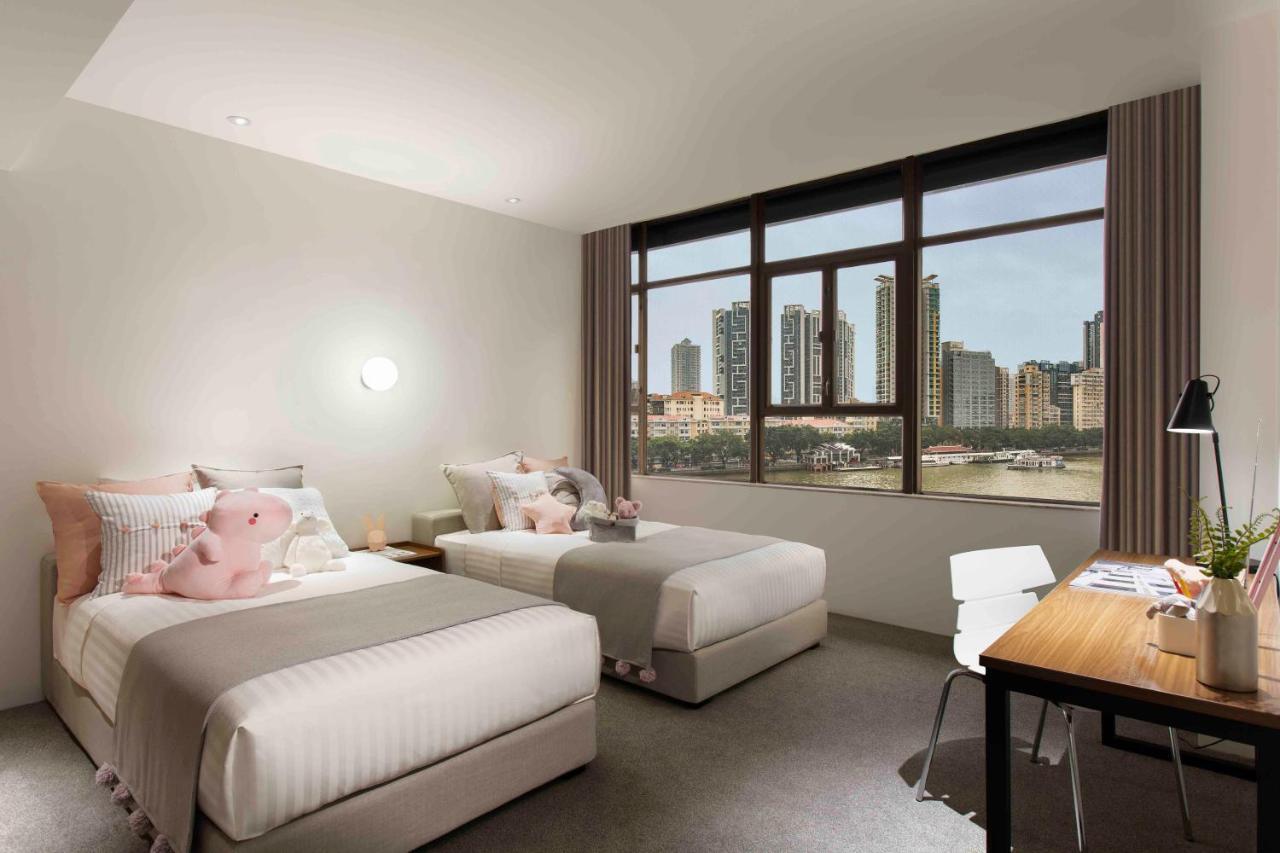 Ln Residence Changdi - New Aiqun Building - Canton Fair Free Shuttle Bus During Canton Fair Period Extérieur photo